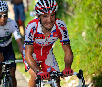 Joaquim Rodríguez davanti a Quintana e Froome verso Annecy-Semnoz © Bettiniphoto