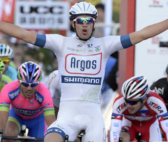 Luka Mezgec coglie la prima vittoria stagionale all'ultima tappa del Tour of Beijing © Skysports.com