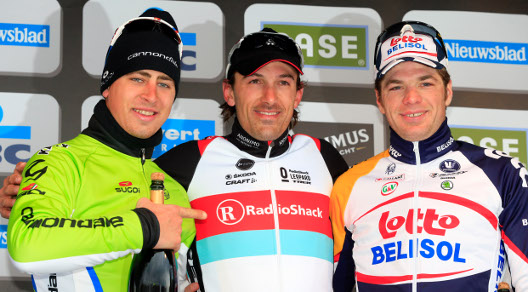 Il podio della 97a Ronde Van Vlaanderen © Bettiniphoto
