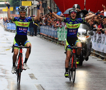 A Varese il Campionato Italiano è dominato dal Breganze: Sofia Bertizzolo e Sofia Beggin in parata © Fabiano Ghilardi