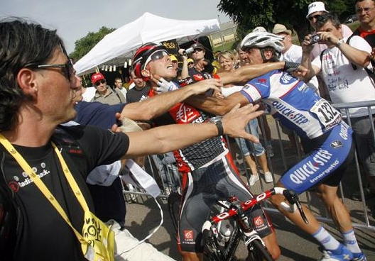 Rui Costa e Carlos Barredo al Tour de France 2010 © Bettiniphoto