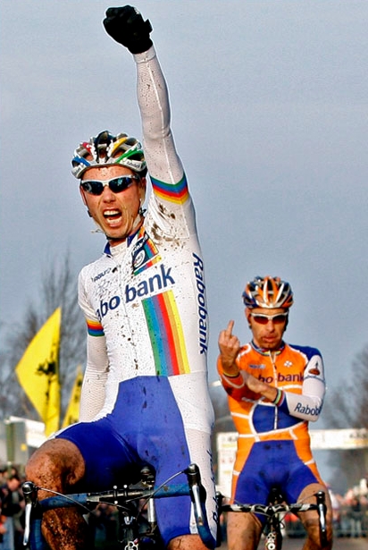 Sven Nys e Richard Groenendaal a Hoogstraten nel 2007 © CorVos-PEZ