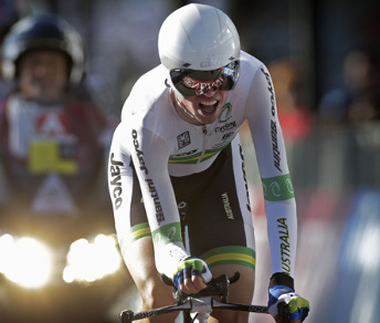 Campbell Flakemore vince il prologo del Tour de l'Avenir 2014 © CorVos/PezCyclingNews