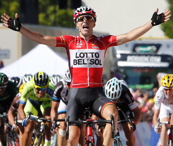 Ad Oyonnaz vittoria di Tony Gallopin © Bettiniphoto