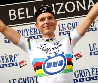 Tony Martin, vincitore della crono d'apertura del Tour de Suisse © Bettiniphoto