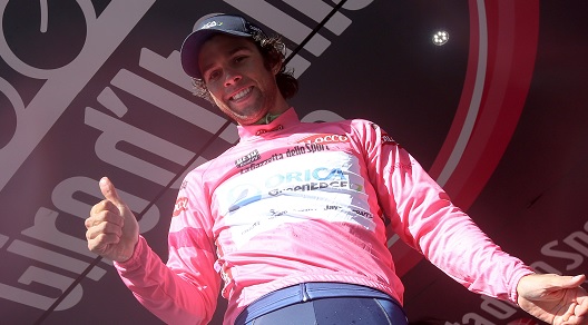 Michael Matthews è ancora in rosa dopo l'arrivo di Viggiano © Bettiniphoto