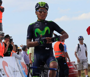 Nairo Quintana domina sull'Alto del Amago, quarta tappa del Tour de San Luis © Bettiniphoto