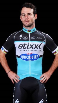 Mark Cavendish e la nuova divisa della Etixx-Quick Step